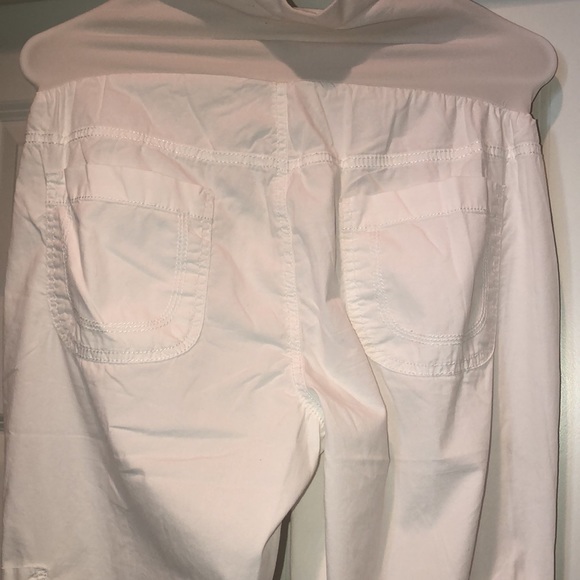 🤰Maternity White Crop Pants🤰 - Picture 12 of 14